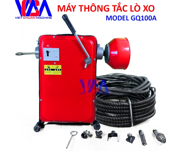 MÁY THÔNG CỐNG LÒ XO GQ100A -1000W