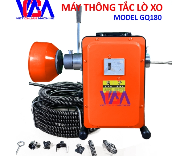 MÁY THÔNG CỐNG LÒ XO GQ180-1000W
