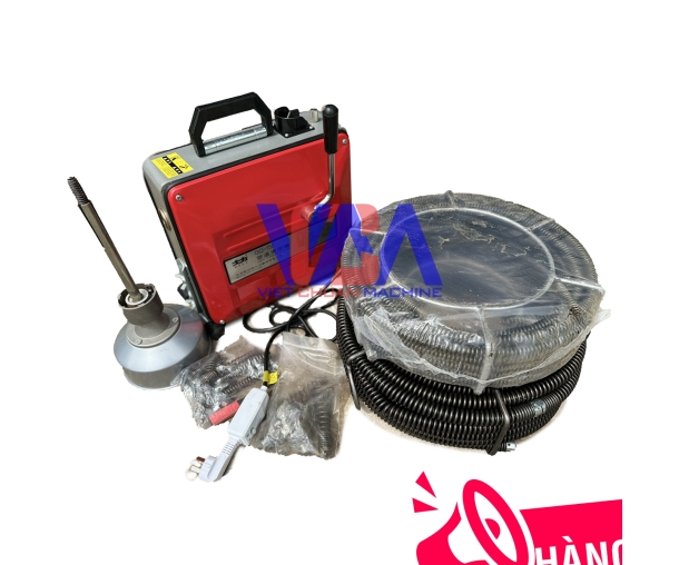 Máy thông cống lò xo GQ150-2200W DALI KHUÔN ĐÚC CAO CẤP