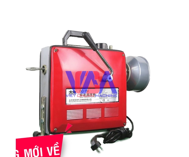 Máy thông cống lò xo GQ150-2200W DALI KHUÔN ĐÚC CAO CẤP